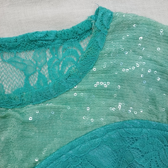 Long bodycon lace dress - Picture 12 of 14